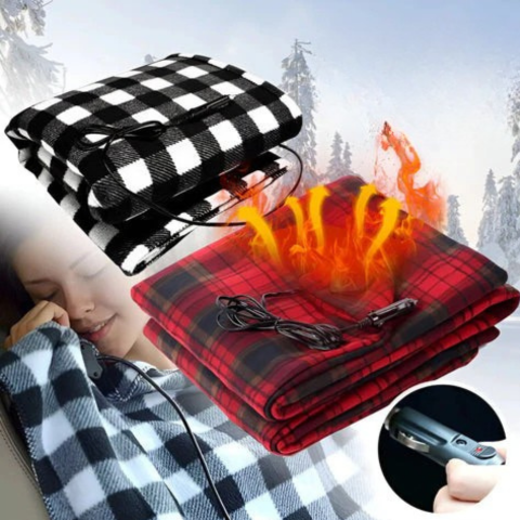 Coperta Riscaldante Auto 12V — Comfort e Calore In Inverno 