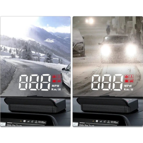Digitale Tachymeter Voor Auto - Moderne Digitale Weergave 