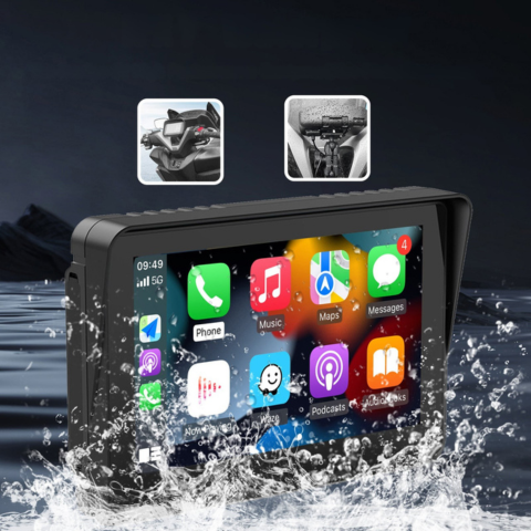 Multimedia Support Moto — Navigation Og Musik Uden Tråd 