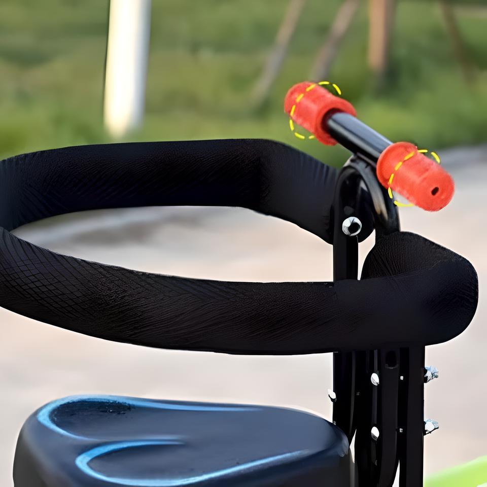 Siège Vélo Avec Repose-Pieds – Confort Et Stabilité Pour Enfants