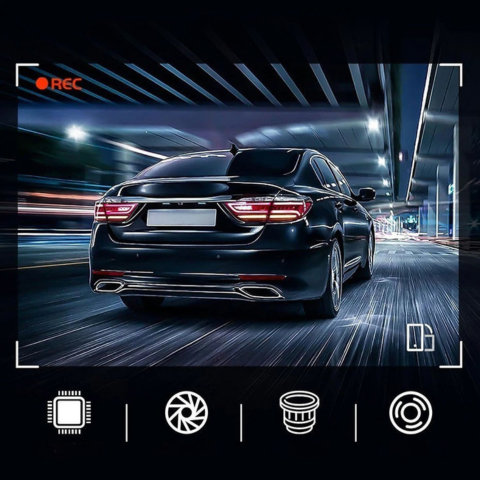 Cámara de a bordo del auto – Seguridad y prueba de video fiable 