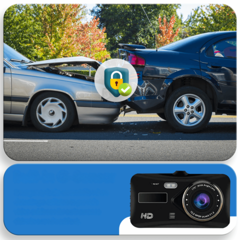 Dashcam Delantera Y Trasera – Vigilancia Continua De Su Vehículo 