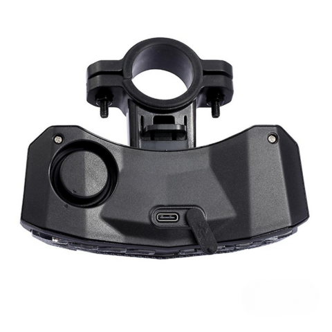 Feu Arrière Vélo Multifonction — Clignotants, Frein & Alarme