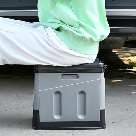 Toilette Pliante Pour Voiture Et Camping – Facile À Transporter