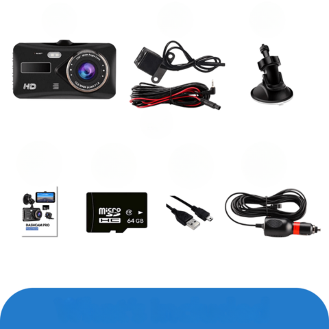 Dashcam Delantera Y Trasera – Vigilancia Continua De Su Vehículo 
