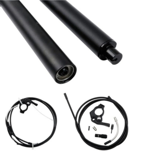 Tige De Selle Réglable Pour Vélo – Avec Kit De Câbles Et Levier