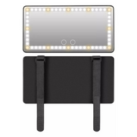 Miroir LED De Pare-Soleil Pour Voiture – Éclairage Ajustable Et Rechargeable