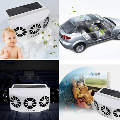 Ventilator solar pentru mașină – Ideal vara 