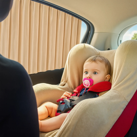 Car Side Sunshade — Pleasant and Protected Journey 