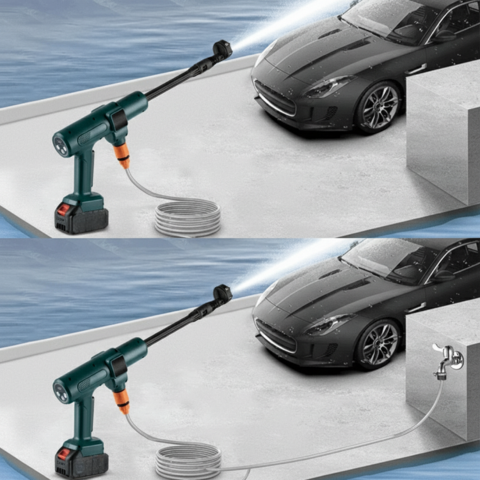 Akumulatorowa myjka wysokociśnieniowa - moc, mobilność i wydajność