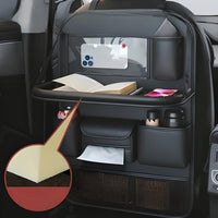 統合されたタブレット付きのチャイルドシートオーガナイザー - 実用性と快適さが保証されています 