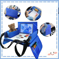 Travel Tray For Child Car Seat — Comfort And Integrated Storage 