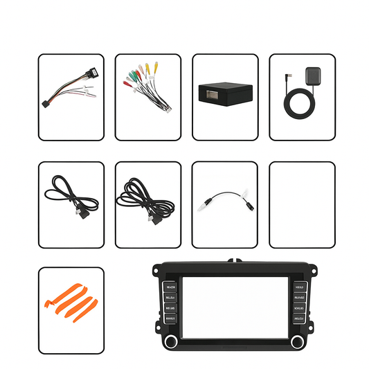 Sistem Multimedia Auto – Ecran Tactil, GPS și WiFi Integrat 