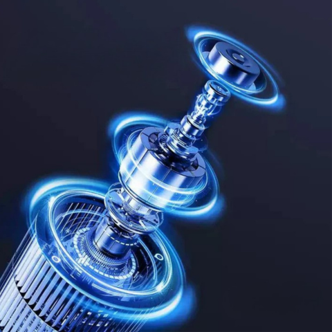 Compresor de aire portátil - Pantalla digital y presión ajustable