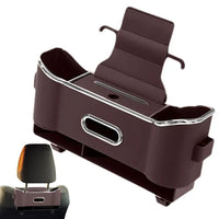 Organisateur De Siège Arrière Avec Crochets Et Boîte De Rangement — Espace Optimisé & Voiture Ordonnée