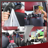 Support Téléphone Et Sac Pour Appuie-Tête – 2-En-1 Pratique